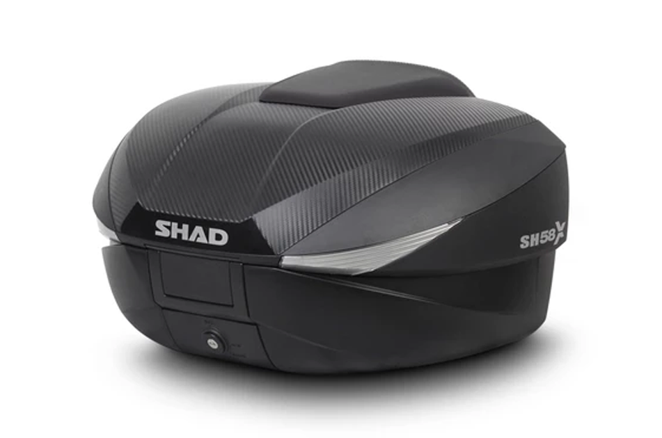 Baul Moto Shad Sh58x Expandible Carbono C/base Bamp Group