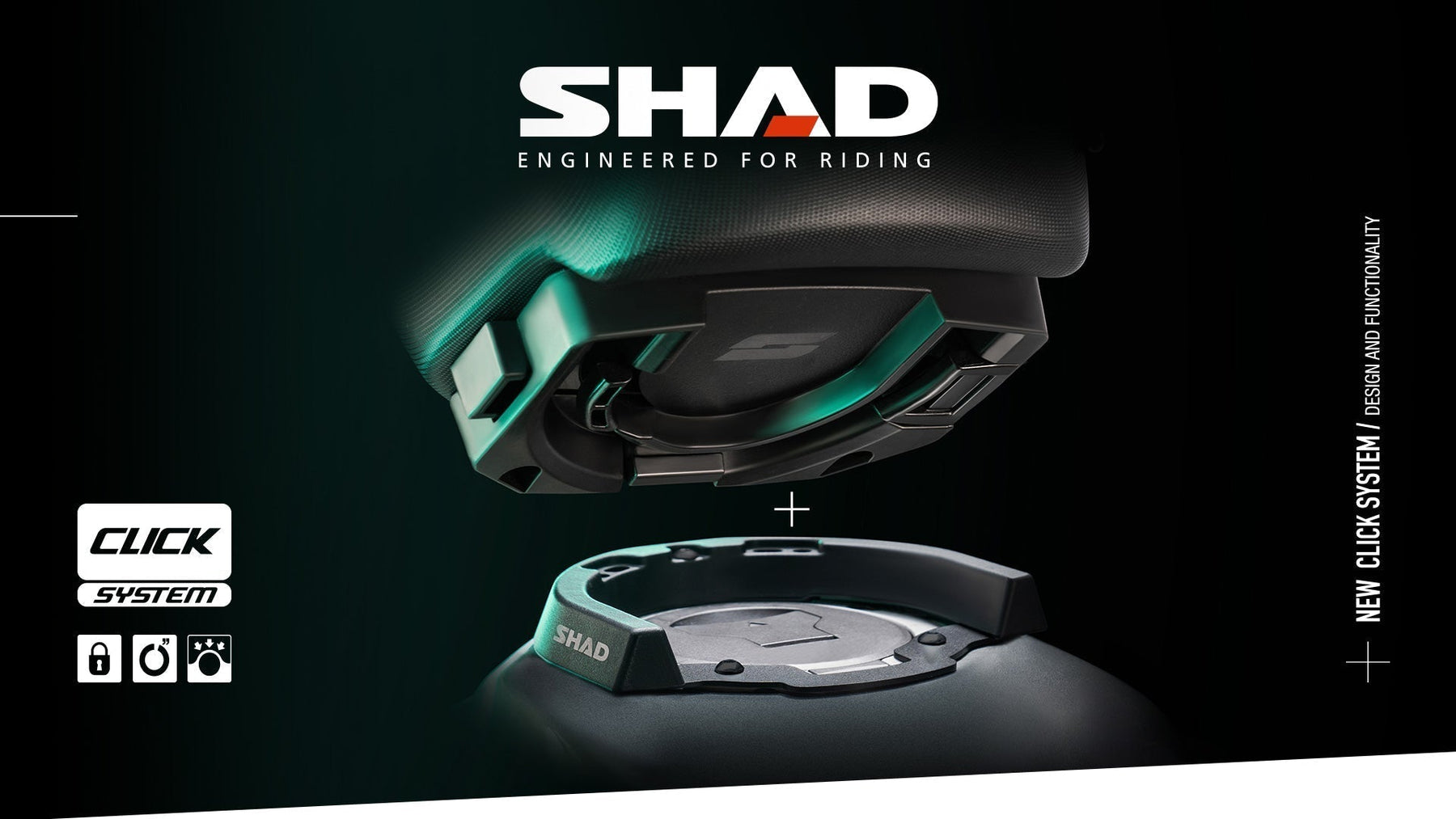 SHAD Click System Tank Bags