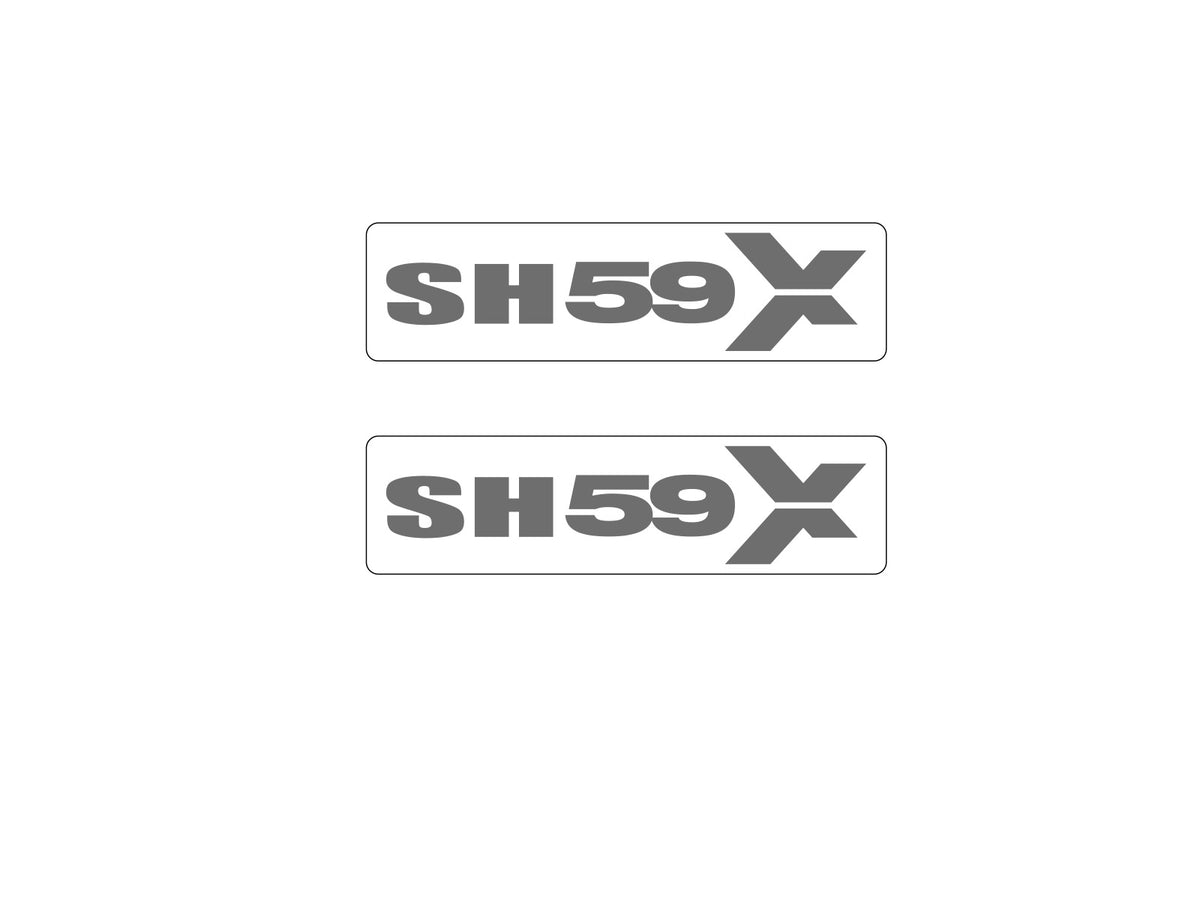 Set Stickers Sh59X — SHAD USA