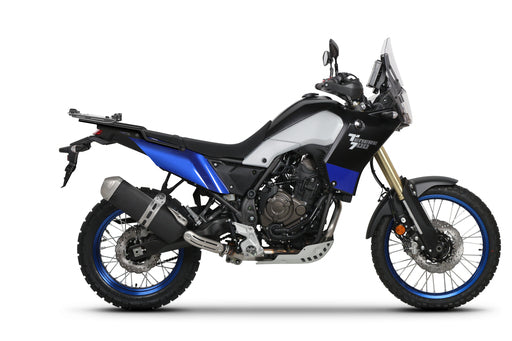 Sleek top mount on Yamaha Tenere 700 / Rally - Ideal for Motorcycle Travel.