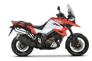4P System side mounts on Suzuki VStrom 1050 / XT - Providing strong structure for adventure trips.