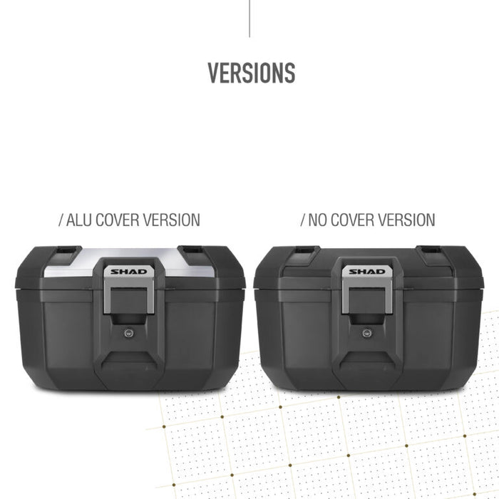 TR46 Terra Black Top Case