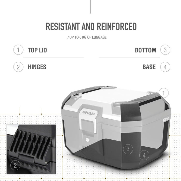 TR46 Terra Aluminum Top Case