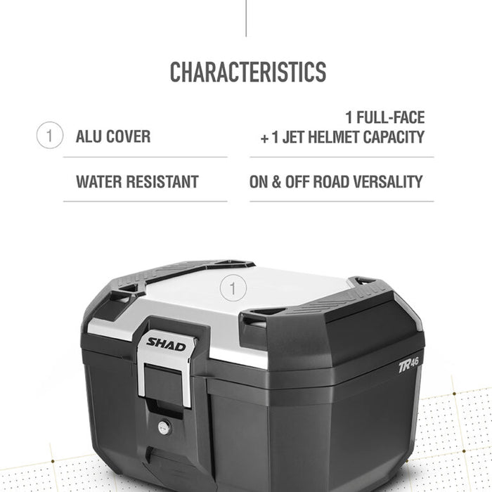 TR46 Terra Aluminum Top Case
