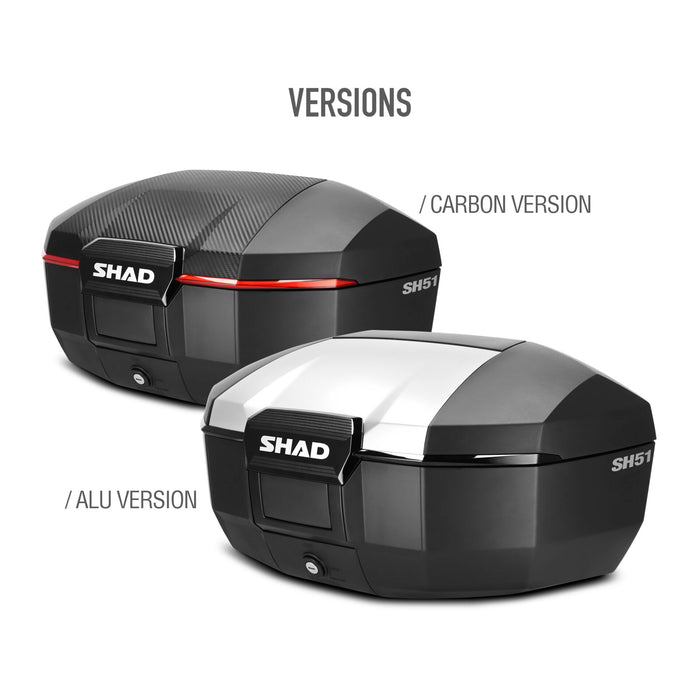 Top Case SH51 ALUMINUM