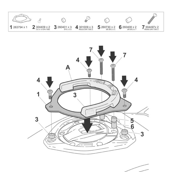 Click System BMW R1300R/RS