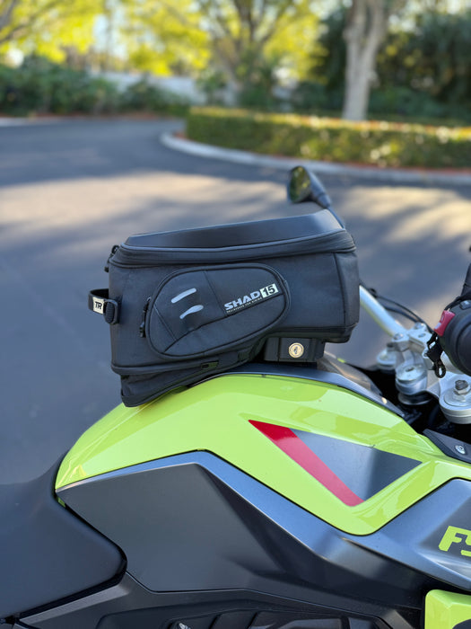 BMW F900GS Click System Tank Bag Bundle SHAD TR15CL