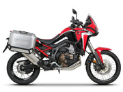SHAD aluminum panniers - side view - Honda Africa Twin CRF1100L.