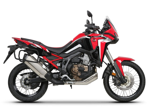 4P System side mounts on Honda Africa Twin CRF1100L - Providing strong structure for adventure trips