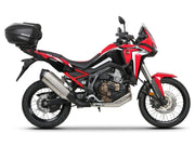 SHAD aluminum top case - side view - Honda Africa Twin CRF1100L.
