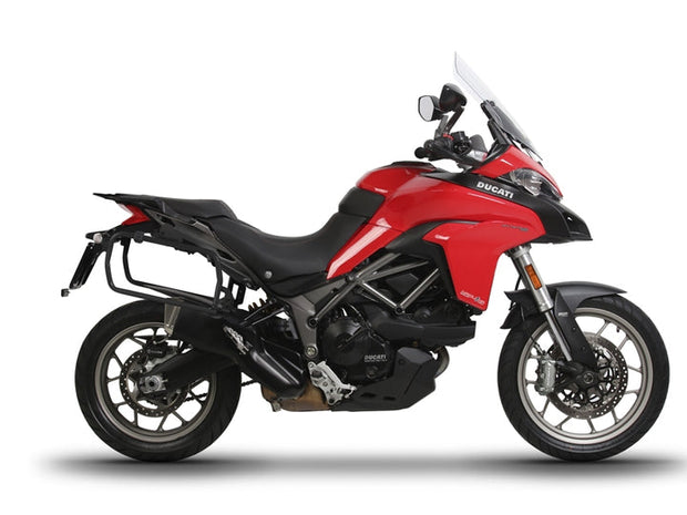4P System adv side mounts on Ducati Multistrada 1200 / Enduro - Providing strong structure.