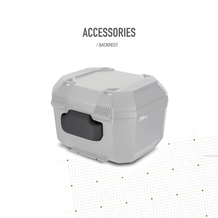 TR41 Terra Black Top Case