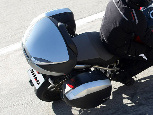 Maletas Laterales Para Moto SHAD SH36 CARBONO - Tienda Moto Rider