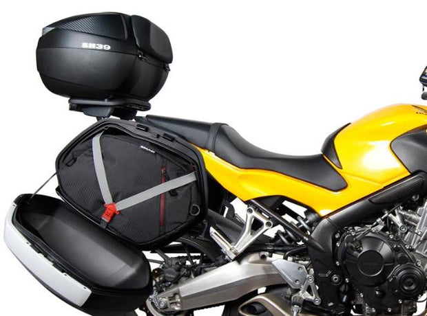 CB650F (13 - 16) - Top and Side Cases Mounted - Open Side Case - Zoom