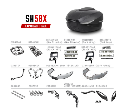 SH58X Spare Parts