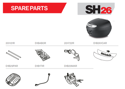 SH26 Spare Parts